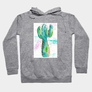 Blue Cactus Hoodie